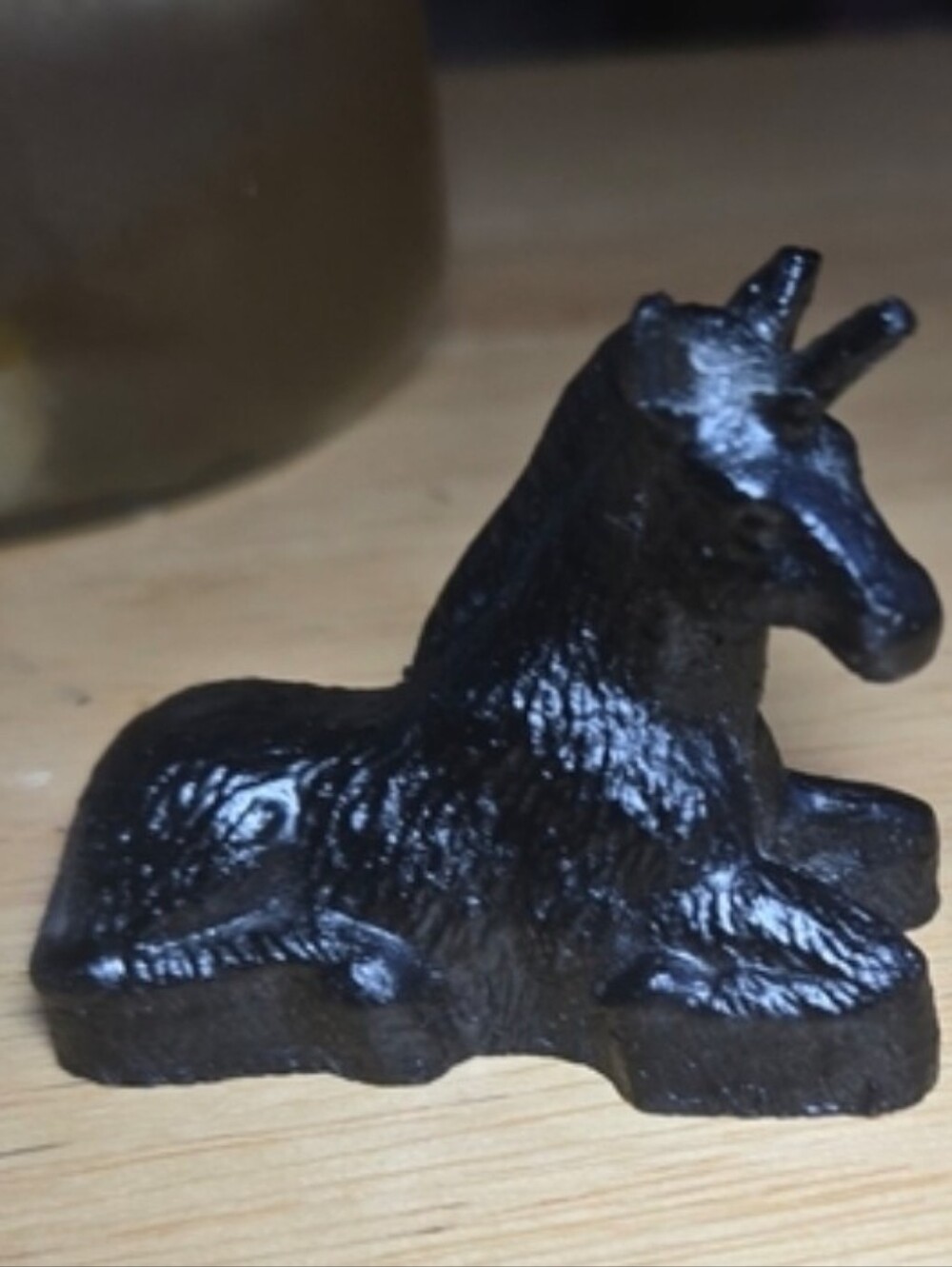 Vintage Unicorn Figurine Decorative Accent